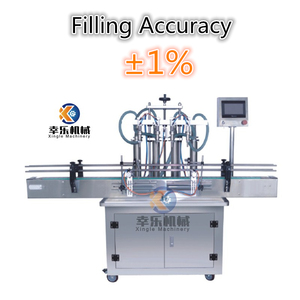 <span class=keywords><strong>Control</strong></span> numérico rotativo automático 4 cabezas Dettol muestra cosmética antiséptica líquido máquina de llenado automático líquido 100-1000ml - Product Image 4