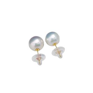 ต่างหูเงินแท้ S925 แบบ DIY สำหรับใส่ไข่มุก รูปทรงมงกุฎ รองรับไข่มุกขนาด 9-13 มม. รุ่น 22078 - Product Image 5