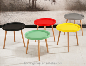 Ser certificado Simple Creative Small House table Modern Round Tea Table <span class=keywords><strong>Mesa</strong></span> de color - Product Image 6
