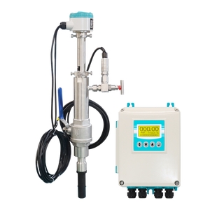 24V Powered Insertion Type Electromagnetic Flowmeter Stainless Steel Irrigation <b>Water</b> <b>Flow</b> <b>Meter</b> Large Size Pipeline - Product Image 5