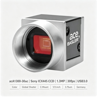 Caméra couleur USB3.0 acA1300-30uc 1,3MP Sony ICX445 CCD Global Shutter 1280x960 30fps Monture C pour inspection En stock
