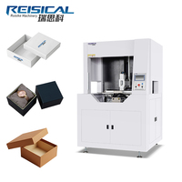 Máquina Formadora de Cajas Semiautomática de Alta Precisión con Sistema de Control PLC