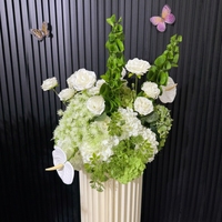 Produits à succès SEGRO, fleurs artificielles faites à la main, rouge vin, 30 cm/40 cm/50 cm/60 cm/70 cm, toile de fond florale pour décoration de mariage