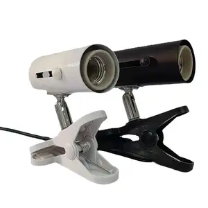 UVA + UVB E27 Pet bò sát đèn Clip-on có thể điều chỉnh chủ rùa Basking UV sưởi ấm bóng đèn rùa ánh sáng thằn lằn ánh sáng