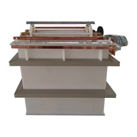 Machine de placage électrolytique Wenbo PT-003, vente chaude, nickel, zinc, chrome, électrolyse, machine de placage, réservoir de placage
