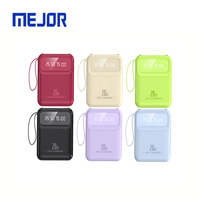 Chargeur mobile de poche 20W à succès, batterie externe portable mini 10000mAh avec poignée, personnalisable, cadeau USB