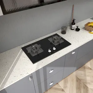Beyaz renk donuk lehçe yüzey Modern mutfak tezgahı taş için yapay büyük levha taş kuvars mühendislik