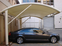 Structure en acier préfabriquée à faible coût, charpente en acier, conception de parasol pour parking de voitures