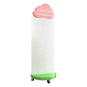 Rotating Metal <strong>Wood</strong> Toys Drink Display Shelf Snack Spinner <strong>Peg</strong> <strong>Boards</strong> Display Rack - Product Image 2