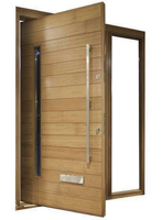 Portes intérieures sur mesure en gros de notre usine professionnelle – Meilleur rapport qualité-prix – Porte en panneau de bois et acier africain