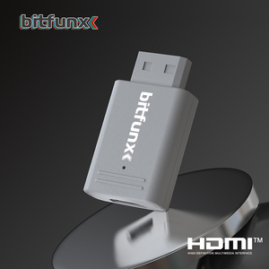 Adaptador de Video y Audio HD Mini para Consola Wii, Convertidor <span class=keywords><strong>YPBPR</strong></span> a HD para Consola de Juegos Wii PAL NTSC, Plug and Play, Accesorios para Juegos - Product Image 1