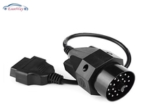 OBD OBD II Adapter for BMW 20 Pin to OBD2 16 PIN Female Connector E36 E39 X5 Z3 20pin