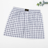 UOKIN Boxer à carreaux de marque Vente en gros directe en usine pour hommes coupe ample-Short de plage d'été ultra doux et respirant