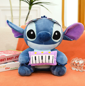 Peluche Megan Music Stitch, Poupée Stitch avec Piano Électronique, Accordion et Guitare <span class=keywords><strong>Mac</strong></span> - Product Image 5