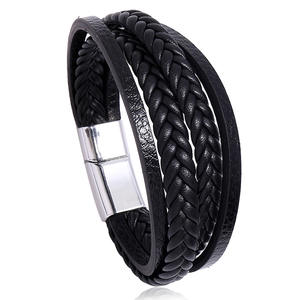 Haute Qualité De Luxe En Cuir PU Métal Hommes <span class=keywords><strong>Montre</strong></span> Bracelets Chaînes En Gros Multi Modèles <span class=keywords><strong>Bracelet</strong></span> En Acier Pour Montres - Product Image 3