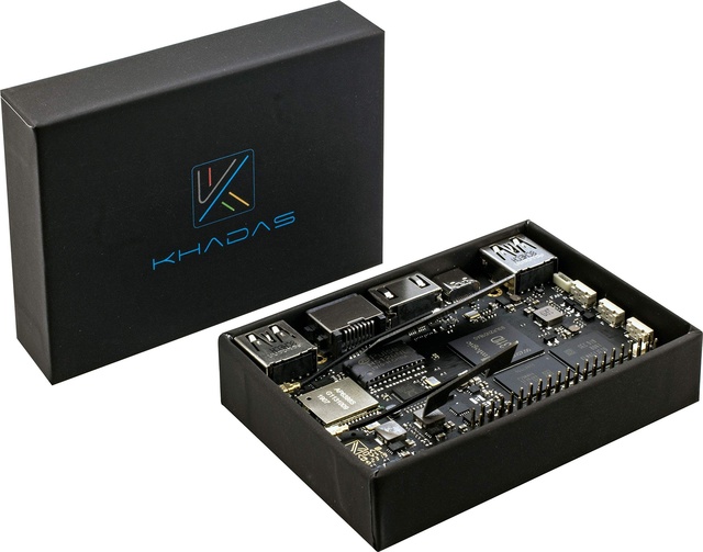 Khadas VIM3 Development Board Open-Source Card Computer Amlogic A311D 6-Core 5.0 TOPs Computing Power 2G/4G Video Memory