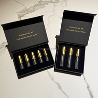 5 pièces/ensemble parfum femme parfum hommes femmes Portable Mini parfum ensemble fleur parfum vaporisateur échantillon cadeau boîte Kit