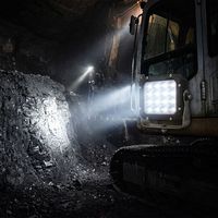 Luz de Trabajo LED de Alta Resistencia para Caterpillar 938 950 966 972 980 Komatsu Wa320 Wa380 Volvo L90, Cargadora de Ruedas, Equipo de Minería, IP69K