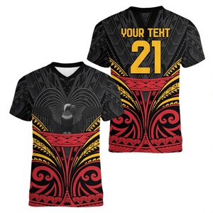 Polynesian 3D Printing Vintage Polynesian Island Tattoo Tribal Flag Men Women Short Sleeve T Shirt Streetwear Sublimation - Product Image 1