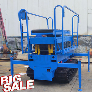 Tự điều khiển địa hình gồ ghề sử dụng theo dõi Crawler Scissor Quan Tài nâng lên tự hành đầy đủ tự động Scissor Lift - Product Image 3