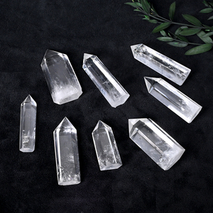 Vente en gros de pierres de guérison en cristal naturel, tour en quartz clair pour la décoration de la maison - Product Image 5