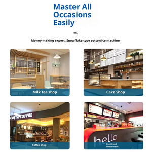 Máquina para hacer hielo raspado Snowflake, máquina para hacer hielo triturado, máquina para raspar hielo en bloques - Product Image 6