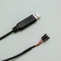 CH340 Pl2303TA Micro-USB TTL RS232 Cable convertidor serie 3A Carga rápida Cobre puro Garantía de 12 meses Uso de la computadora Trenza