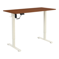 Table de bureau électrique personnalisable à levage silencieux, bureau pour ordinateur portable avec cadre en acier, bureau debout électrique réglable en hauteur