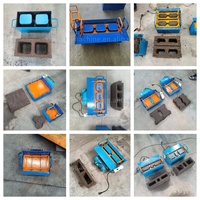 Machine à fabriquer des briques manuelle en Afrique du Sud, mini-machine à fabriquer des blocs creux, prix du fabricant