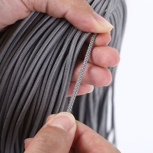Cordón Elástico Antideslizante de Ganchillo de Tejido Grueso 100% Poliéster de 2.5/3/3.5/4mm, Colorido, en Stock, para Ropa y Bolsos - Product Image 1