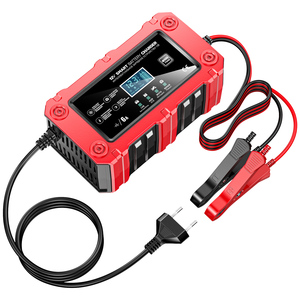 Caricabatterie Intelligente Multifunzione 12V 6A per Batterie al Piombo-Acido, per <span class=keywords><strong>Auto</strong></span>, Moto, SUV, con Riparazione a Impulsi e Manutenzione - Product Image 5