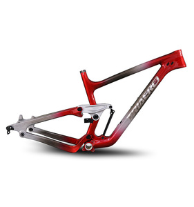 Frozen Painting Carbon 27.5er Suspension complète Mtb Plus Trail Bike Frame avec voyage 130mm - Product Image 1