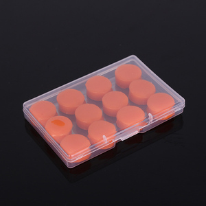 Benutzerdefinierte Farben Deepsleeps Ohr Stecker für Schlafen Weichen Silikon Kitt Moulded Ohrstöpsel in Kunststoff Fall - Product Image 3