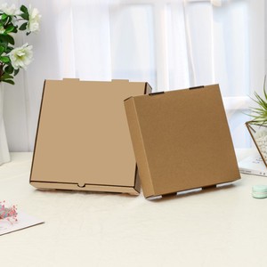 Caixa de Pizza Descartável de 7, <span class=keywords><strong>8</strong></span>, 9, 10, 12 Polegadas em Couro Sintético, Papelão Ondulado e Folha de Alumínio para Embalagem de Take-Out - Product Image 6