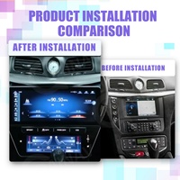 Autoradio à double écran de 12,3 pouces pour Maserati GT/GC Gran Turismo 2007-2015 Lecteur multimédia GPS Navigation Carplay sans fil