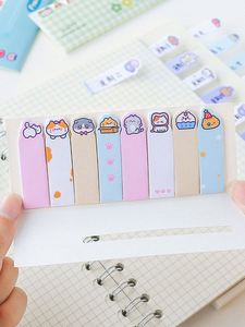 Factory Wholesale Custom Kawaii Korean Stationery Animal Bookmarks Notes, Cute Memo <b>Pads</b> It Sticky Post Notes - Product Image 5