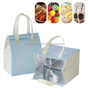 Factory Produces Portable Non-woven Aluminum Foil <b>Bags</b> and Disposable Takeaway <b>Bags</b> <b>for</b> Food Beverage and Fast Food Delivery - Product Image 2