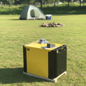 High-quality DELBERT EP-20SE3 20kW/25kVA 50Hz/60Hz Ultra-Quiet Soundproof Water-Cooled <b>Generator</b> Trailer <b>Mobile</b> Trailer EP-20SE3 - Product Image 4