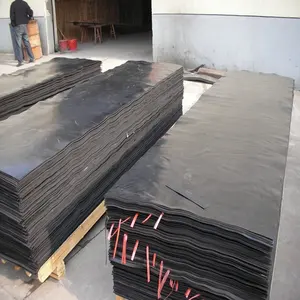 고품질 매끄러운 돋을새김된 상업 급료 1mm / 2mm 고무 장 Rolls 3800mm 넓은 최대 고무 장 - Product Image 3