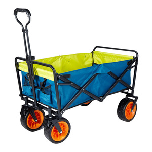 Chariot de parc pliable et pliable à 4 roues pour l'extérieur Chariot de pique-nique Chariot de camping pour Park & Camp - Product Image 2