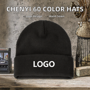Gorros de Punto de Invierno 2026, 60 Colores, Diseño a Cuadros Argyle, Logotipo Personalizado Bordado a Mano, Precios Razonables - Product Image 2
