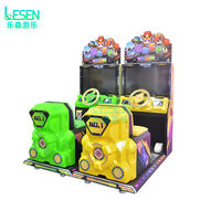 Machine de jeu vidéo d'arcade pour enfants, simulateur de course automobile à monnayeur