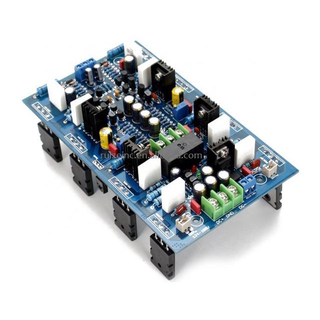SRUIS electronics 100W 2SC5200+2SA1943 Audio Amplifier Board HIFI Mono Channel Amplifier Dual DC35V Speaker Home Theater DIY