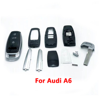 Coque de clé de voiture XNRKEY, nouveau style, modification pour clé de voiture intelligente sans clé Audi 2008 2009 2011 2013 2014 Audi A3 Q3 Q2L