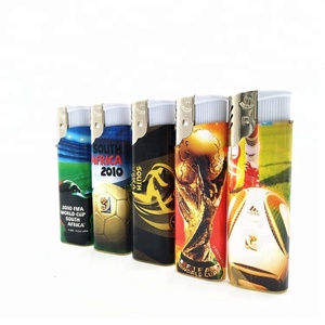 With Sticker Football <strong>Game</strong> Customized Design Windproof <strong>Lighter</strong> for Cigarettes - Product Image 3