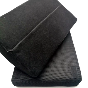 Almohada de pierna de espuma viscoelástica ajustable de media luna, reposapiés cilíndrico de punto para oficina, hogar, sueño, enfermería, uso en Hotel - Product Image 4