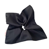 Nouvel accessoire pour cheveux de mariage décontracté pour femme, style japonais et coréen, en tissu satiné carré, fait main, de haute qualité, avec nœud et blocs décoratifs