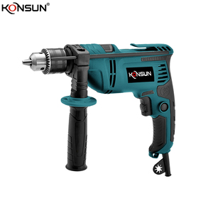 <span class=keywords><strong>Perceuse</strong></span> à percussion KONSUN 710W 13 mm avec poignée rotative à 360° |   Moteur à balais réversible |   <span class=keywords><strong>Perceuse</strong></span> électrique <span class=keywords><strong>pour</strong></span> métal, bois, bricolage, OEM - Product Image 1