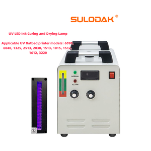 Système de durcissement UV LED refroidi par eau haute intensité 14W/<span class=keywords><strong>cm</strong></span>² pour imprimantes à plat modèles 6090, 1513, 3220 avec longueur d'onde 385-395nm - Product Image 2