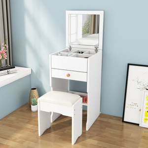 Commode de chambre à coucher moderne simple Table de maquillage légère et luxueuse Rangement de chambre à louer pour petit appartement Mobilier neuf pour panneau de salon - Product Image 6